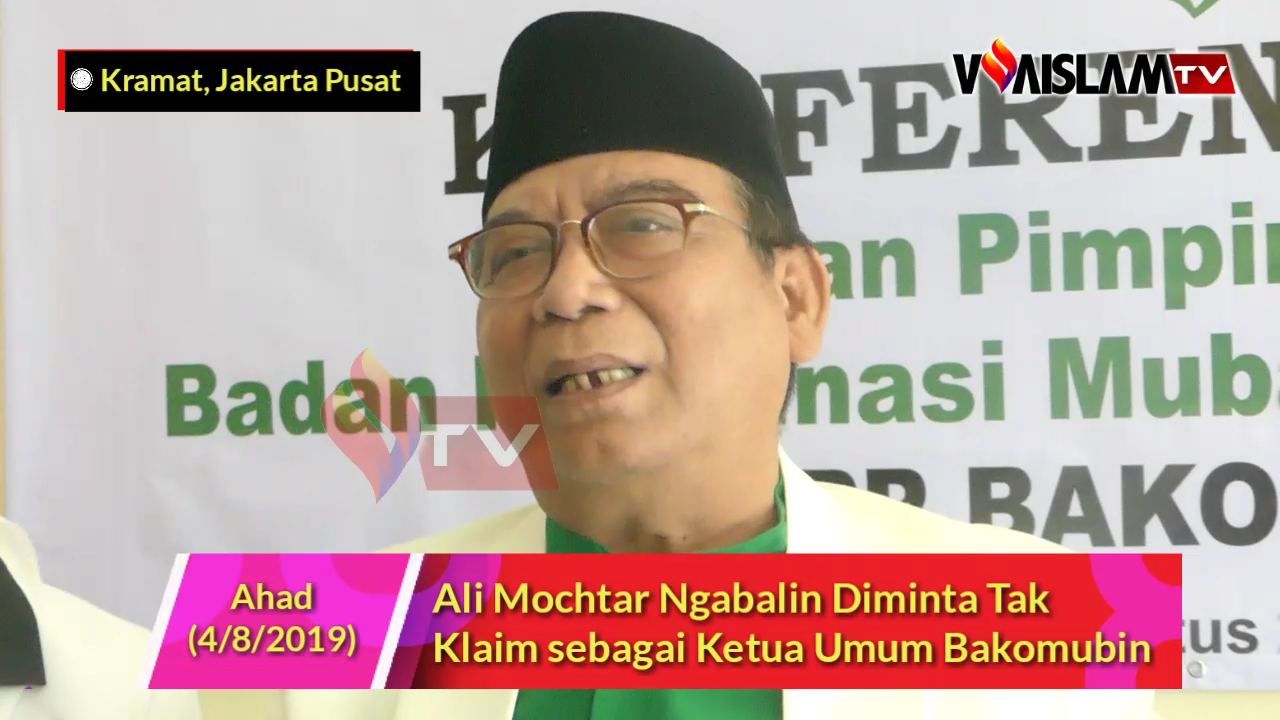 [VIDEO] Ali Mochtar Ngabalin Diminta Tak Klaim sebagai Ketua Umum Bakomubin